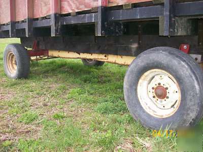 New rebuilt lanco witchley self unloading wagon holland