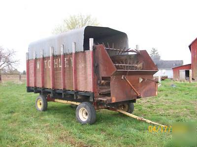 New rebuilt lanco witchley self unloading wagon holland