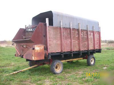 New rebuilt lanco witchley self unloading wagon holland