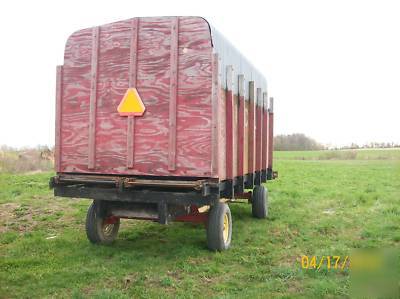 New rebuilt lanco witchley self unloading wagon holland