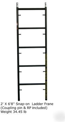 Scaffold frame 2' x 6'8'' snap on ladder scaffolding 