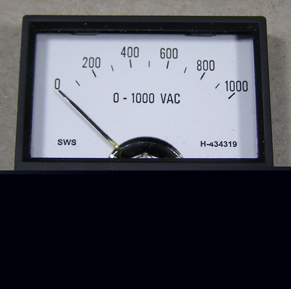 Simpson dc gauge, model 2121, 0-100 micro amps dc