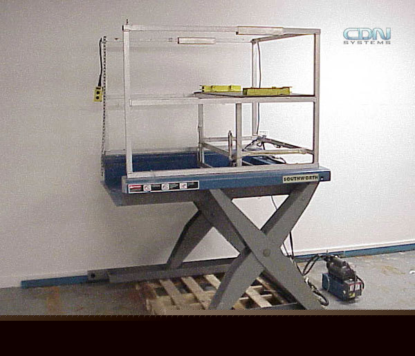 Southworth zls series floor height scissor lift 2000#