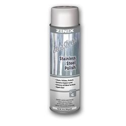 Zenex zenasheen oil base stainless steel polish 12 cans