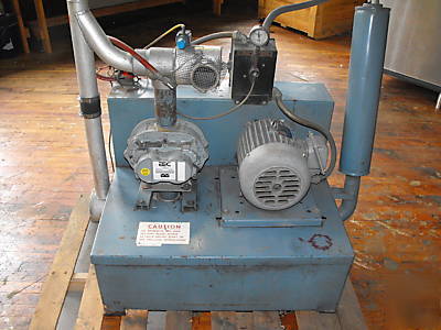 Whitlock vac-5/12 vacuum power pump rotary blower unit