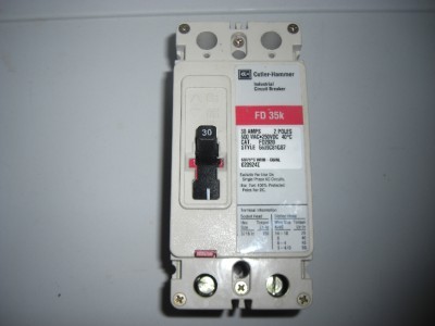 Cutler hammer FD2030 circuit breaker 30 amp 2 pole mint