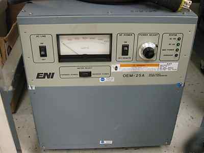 Eni oem-25A rf generator, 2500 w, 13.56 mhz