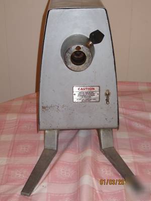 Hobart usa meat grinder mixer w/ sausage stuffer head