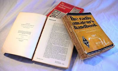 Lot â€“ vintage amateur radio operatorâ€™s books