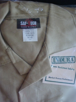 9.5OZ coverall 1675 HRC2-100%induraflameresistant 