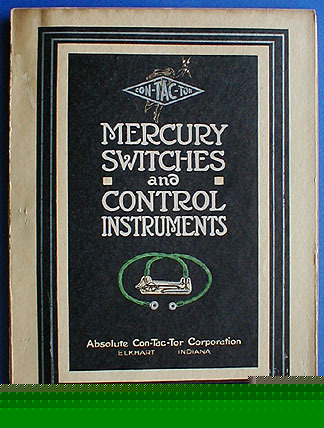 Absolute contactor catalog mercury switches boiler 1927
