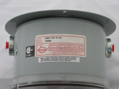 Dwyer mercoid dpa-33-3-61 differential pressure switch