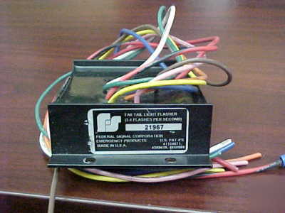 Federal signal FA6 tail light flasher 2.4 per second