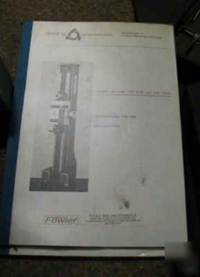 Fowler trimos height gage. 31 inch 