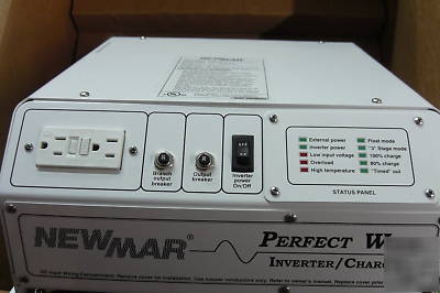 New mar battery charger,power inverter combo