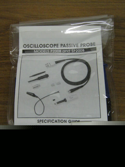 Test products inc P200B oscilloscope probe