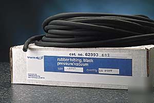 Vwr black vacuum rubber tubing 9767 50