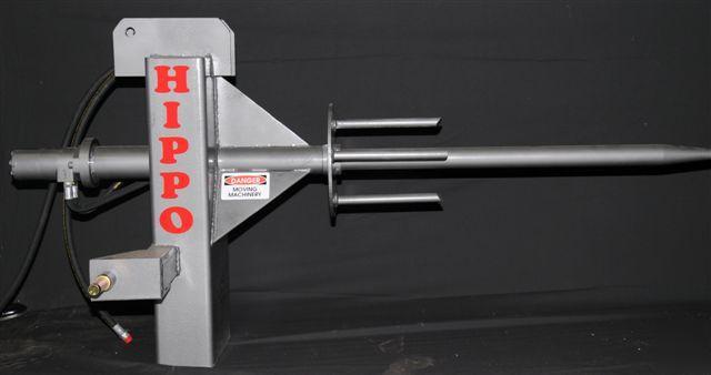 New hippo hydraulic hay unroller