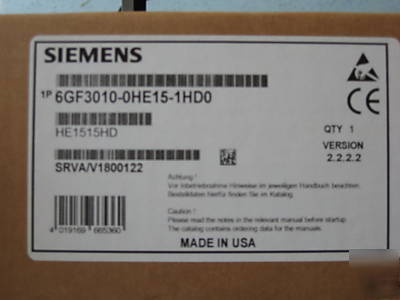 New siemens HE1515HD 2D matrix reader