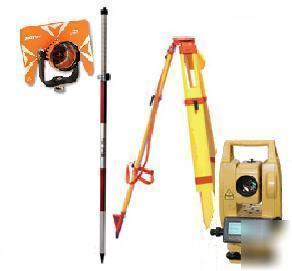 South nts-355R total station & prism, prismpole, tripod