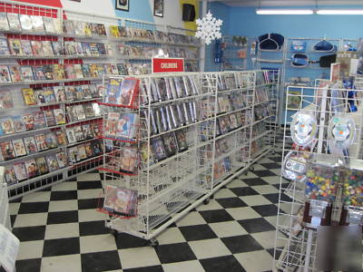 Store fixtures - grid panels - shelves - center islands