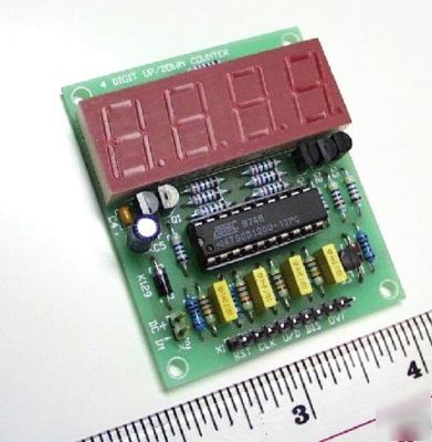 4 digit up/down counter kit, using atmel uc K129