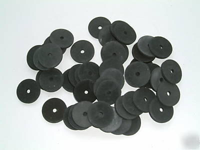 50 rubber washers 32.2MM o/d x 5MM i/d x 3MM thk