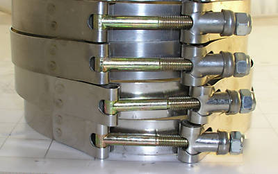 Clampco stainless steel pipe clamps 5