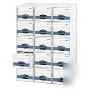 Fellowes bankers box steel plus storage drawer |6 ea|