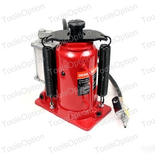 Hydraulic 20 ton air/manual bottle jack auto tools lift