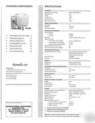 New brand topcon gowin tks-202 2