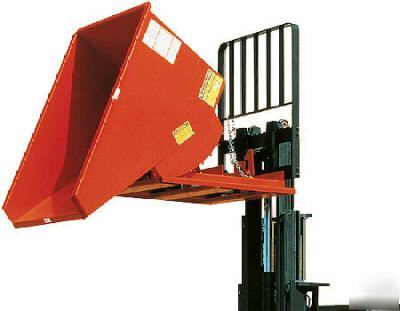 New heavy duty self dumping hopper material handling