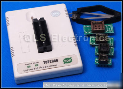 New top TOP2049 usb universal programmer mcu pic avr 51