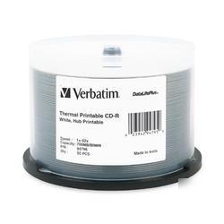 New verbatim datalifeplus 52X cd-r media 94795