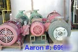 Used:worthington centrifugal pump, model D1011. size 3