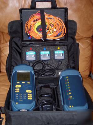 Wavetek LT8155A cable tester & fiber opitcs kit