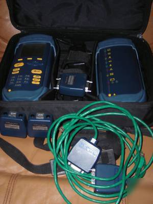 Wavetek LT8155A cable tester & fiber opitcs kit