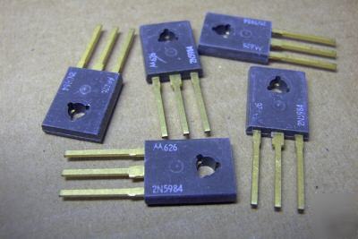 Motorola #2N5984, npn bipolar silicon power transistor