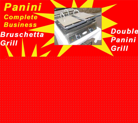 Mult-t offering complete panini grill business -3 items