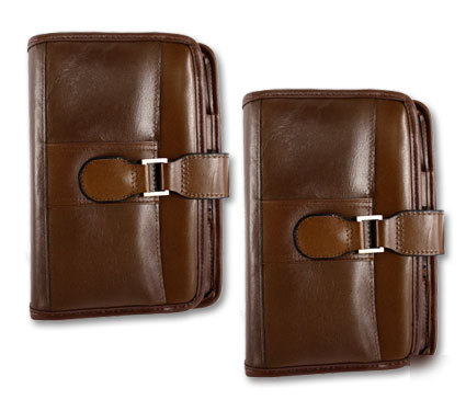 New 2 mcklein travel agenda organizers planners leather 