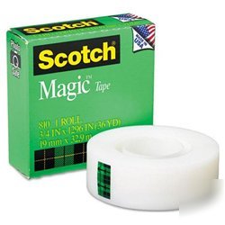 New magic tape, 3/4