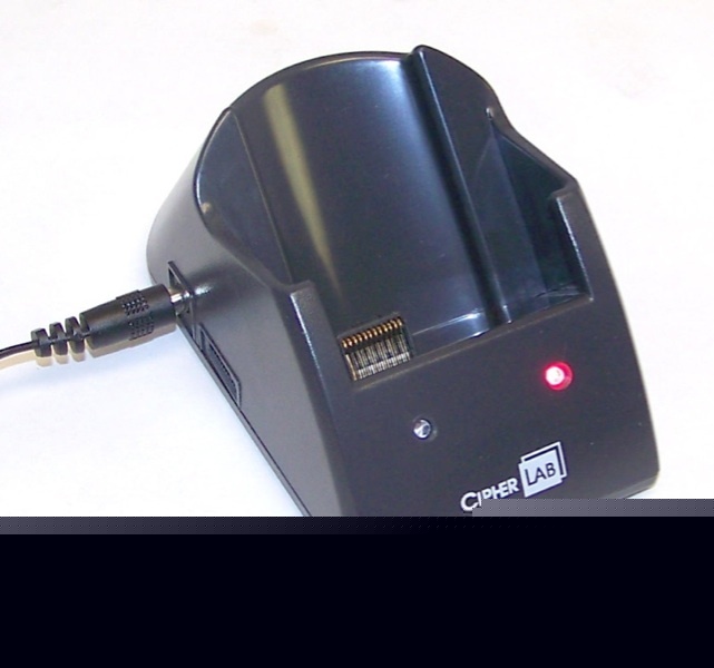 Cipherlab 711 charger base station cradle RS232