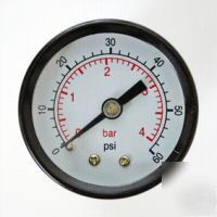 40MM pressure gauge rear entry 0-60 psi air and oil