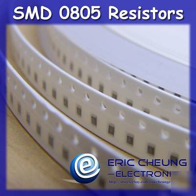 500PCS smd 0805 resistor 47 ohm Â±5% reel