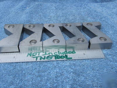 Angle blocks mill 5 toolmaker machinist precise ground 