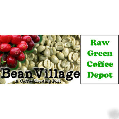 Beanvillage 5 lb mix & match raw green coffee beans