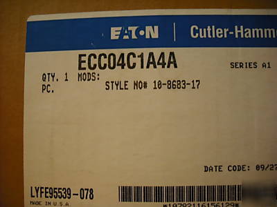 Eaton cutler-hammer lighting contactor, ECC04C1A4A, 
