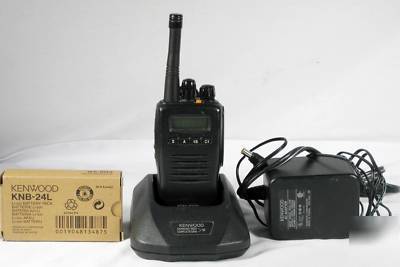 Kenwood tk-3140 uhf 450-490 mhz radio w/chgr & oem mic