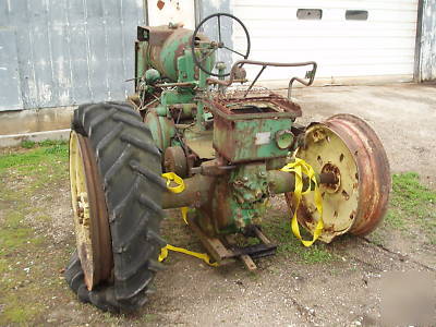 1952 52 john deere jd model g lp gas tractor