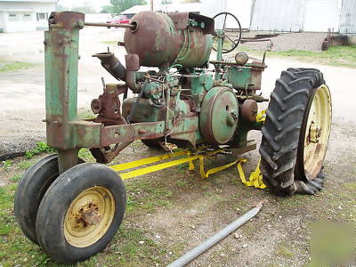 1952 52 john deere jd model g lp gas tractor